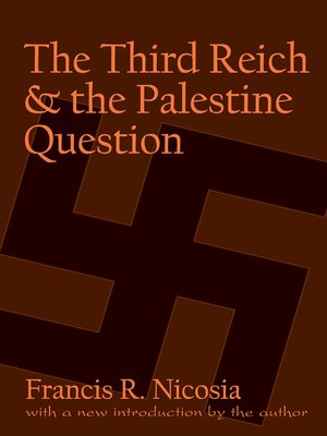 cover image of The Third Reich and the Palestine Question